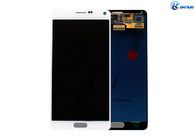 Άσπρη αντικατάσταση τηλεφωνικής LCD οθόνης κυττάρων για τη Samsung Note4 N9500 5.7 ίντσα