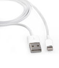 Μαύρο/άσπρο Iphone 5 5s καλώδιο 8 χρέωσης USB καρφίτσα, καλώδιο 1m USB