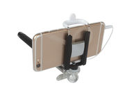 Ραβδί Monopod Selfie τσεπών με το καλώδιο και τον οπισθοσκόπο καθρέφτη, συνδεμένος με καλώδιο 360 συνδετήρας Monopod