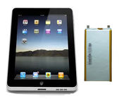 ODM 3.7V 12.6Wh ικανότητα ασύρματα εργαλείο μπαταρίες για apple ipad, iphone, ipod αντικατάστασης