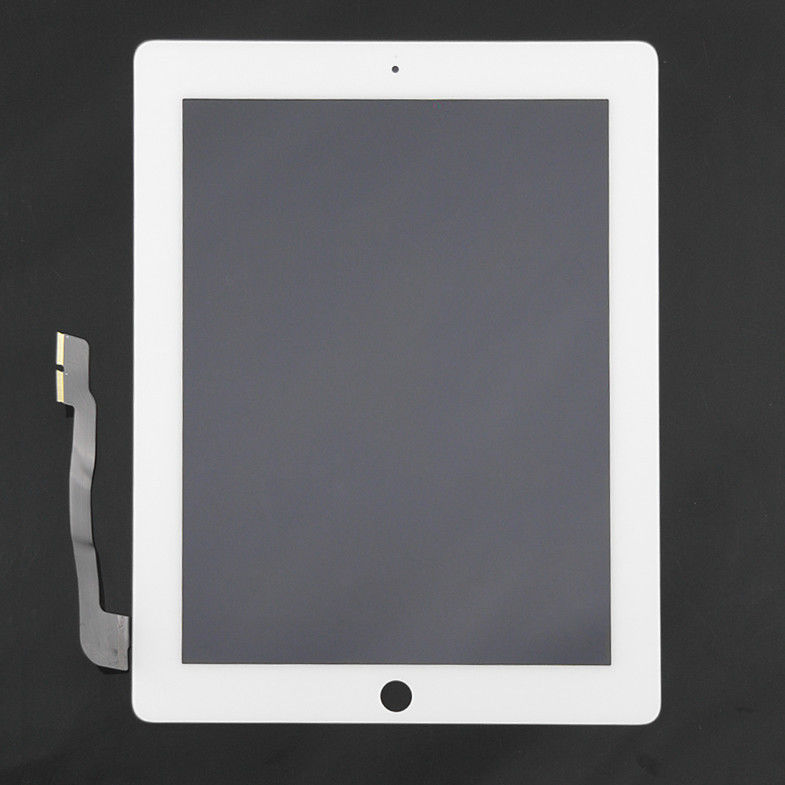 Αρχικό άσπρο Digitizer οθόνης αφής iPad για το iPad 3 αρχικά αγγίζει Digitizer γυαλιού