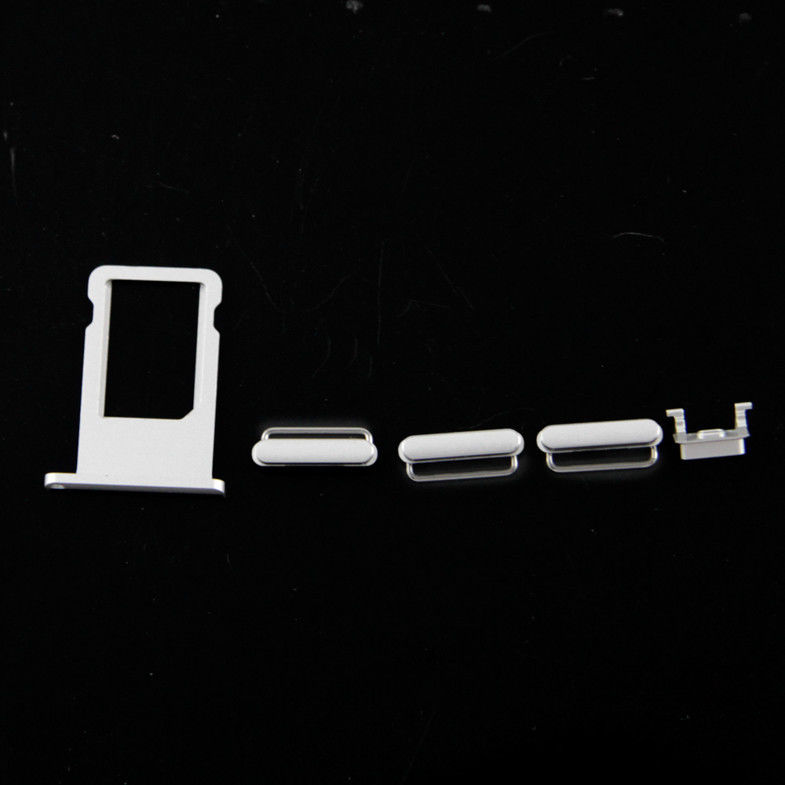 Iphone 6 μέρη αντικατάστασης για το iPhone 6 συν τον κάτοχο καρτών SIM, το βουβό κουμπί κουμπιών, όγκου και δύναμης