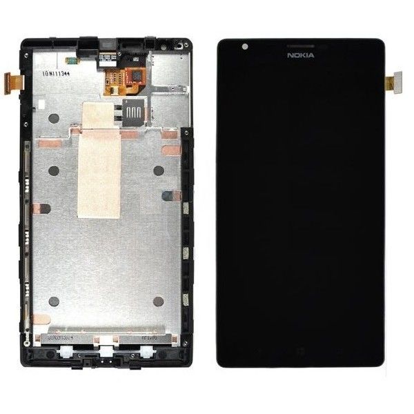 μαύρη οθόνη της Nokia LCD 6 ίντσας για τη Nokia Lumia 1520 Digitizer οθόνης αφής LCD μέρη επισκευής