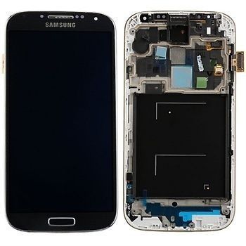 5 ίντσες οθόνης της Samsung LCD με το πλαίσιο για S4 i9500 LCD με Digitizer το μπλε