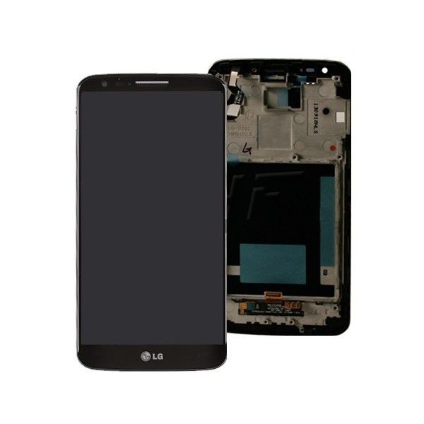 Μαύρη, άσπρη αντικατάσταση οθόνης LG LCD 5.2 ίντσας για την οθόνη LG G2 D802 LCD με το πλαίσιο